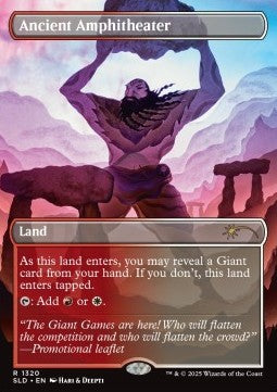 Ancient Amphitheater - Secret Lair Drop Series: Winter Superdrop 2025 (Rare) [SLDW25-1320]