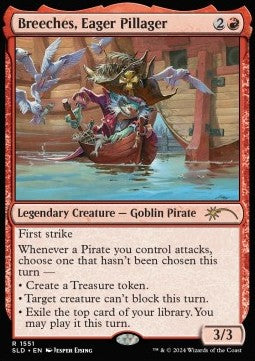 Breeches, Eager Pillager - Secret Lair Drop Series: Winter Superdrop 2025 (Rare) [SLDW25-1551]