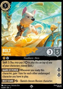 Bolt - Superdog (V.1) - Archazia's Island (Super Rare) [7ARI-4]
