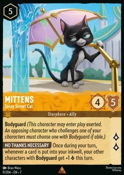 Mittens - Sassy Street Cat - Archazia's Island (Rare) [7ARI-9]