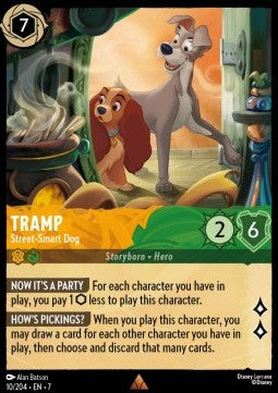 Tramp - Street‐Smart Dog - Archazia's Island (Rare) [7ARI-10]