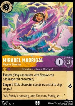 Mirabel Madrigal - Hopeful Dreamer - Archazia's Island (Uncommon) [7ARI-13]
