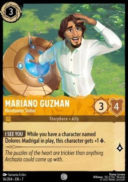 Mariano Guzman - Handsome Suitor - Archazia's Island (Common) [7ARI-16]