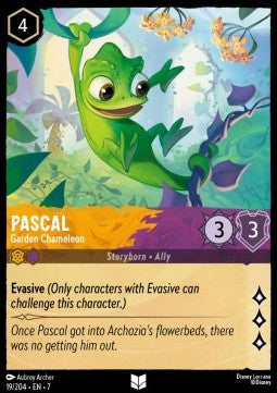 Pascal - Garden Chameleon - Archazia's Island (Uncommon) [7ARI-19]