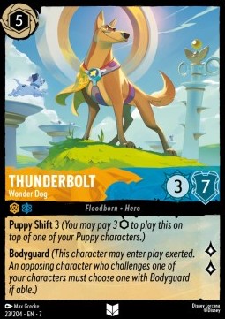 Thunderbolt - Wonder Dog - Archazia's Island (Uncommon) [7ARI-23]