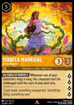 Isabela Madrigal - In the Moment - Archazia's Island (Rare) [7ARI-25]