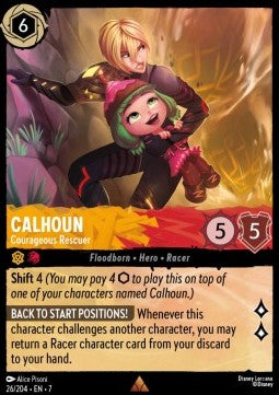 Calhoun - Courageous Rescuer - Archazia's Island (Rare) [7ARI-26]