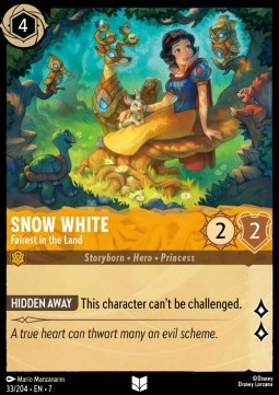 Snow White - Fairest in the Land - Archazia's Island (Uncommon) [7ARI-33]