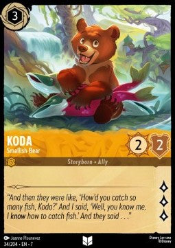 Koda - Smallish Bear - Archazia's Island (Uncommon) [7ARI-34]