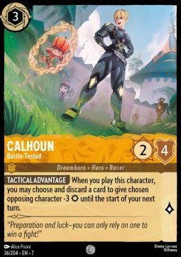 Calhoun - Battle‐Tested - Archazia's Island (Common) [7ARI-36]