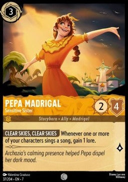 Pepa Madrigal - Sensitive Sister - Archazia's Island (Common) [7ARI-37]