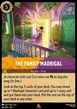 The Family Madrigal - Archazia's Island (Rare) [7ARI-40]