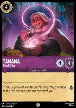 Tanana - Tribal Elder - Archazia's Island (Common) [7ARI-46]