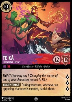 Te Kā - Elemental Terror - Archazia's Island (Super Rare) [7ARI-54]