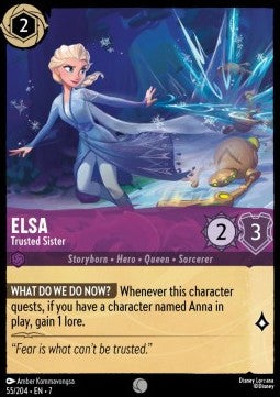 Elsa - Trusted Sister - Archazia's Island (Common) [7ARI-55]