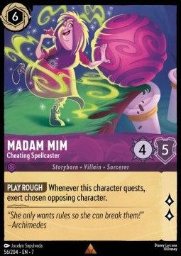Madam Mim - Cheating Spellcaster - Archazia's Island (Rare) [7ARI-56]