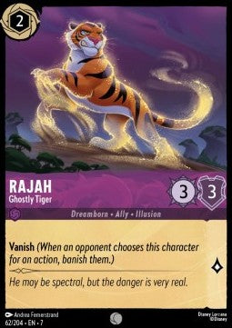Rajah - Ghostly Tiger - Archazia's Island (Common) [7ARI-62]