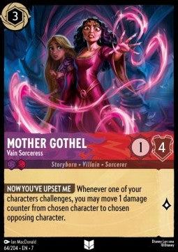 Mother Gothel - Vain Sorceress - Archazia's Island (Uncommon) [7ARI-64]