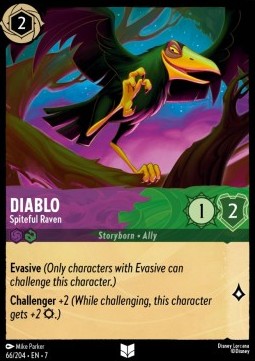 Diablo - Spiteful Raven - Archazia's Island (Uncommon) [7ARI-66]