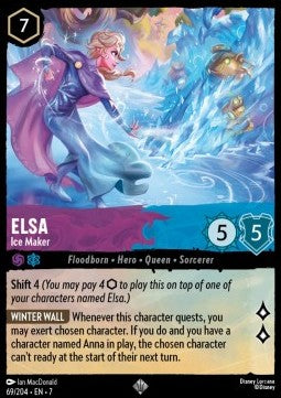 Elsa - Ice Maker - Archazia's Island (Super Rare) [7ARI-69]