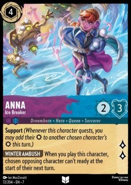 Anna - Ice Breaker - Archazia's Island (Uncommon) [7ARI-72]