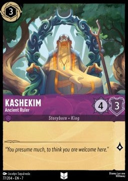 Kashekim - Ancient Ruler - Archazia's Island (Uncommon) [7ARI-77]