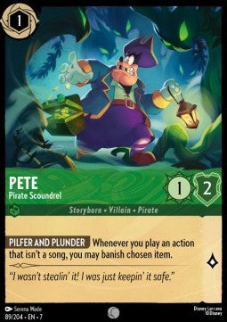 Pete - Pirate Scoundrel - Archazia's Island (Common) [7ARI-89]