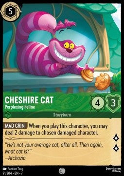 Cheshire Cat - Perplexing Feline - Archazia's Island (Common) [7ARI-91]