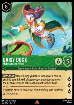 Daisy Duck - Multitalented Pirate - Archazia's Island (Rare) [7ARI-108]