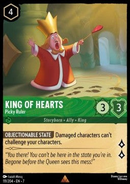King of Hearts - Picky Ruler - Archazia's Island (Rare) [7ARI-111]