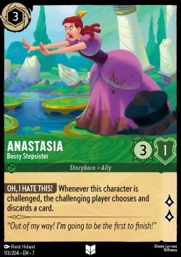 Anastasia - Bossy Stepsister - Archazia's Island (Uncommon) [7ARI-113]