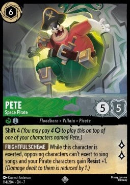 Pete - Space Pirate - Archazia's Island (Super Rare) [7ARI-114]