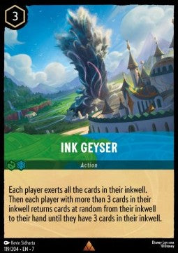 Ink Geyser - Archazia's Island (Rare) [7ARI-119]