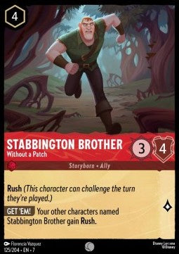 Stabbington Brother - Without a Patch - Archazia's Island (Common) [7ARI-125]