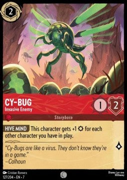 Cy‐Bug - Invasive Enemy - Archazia's Island (Common) [7ARI-127]