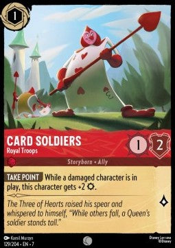 Card Soldiers - Royal Troops - Archazia's Island (Common) [7ARI-129]