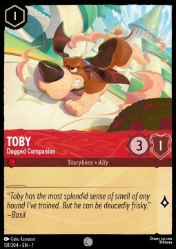 Toby - Dogged Companion - Archazia's Island (Common) [7ARI-131]