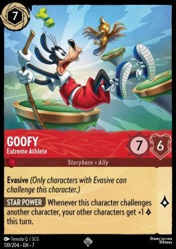 Goofy - Extreme Athlete - Archazia's Island (Super Rare) [7ARI-139]