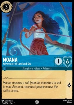 Moana - Adventurer of Land and Sea - Archazia's Island (Common) [7ARI-156]