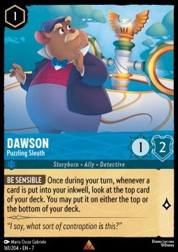 Dawson - Puzzling Sleuth - Archazia's Island (Rare) [7ARI-161]