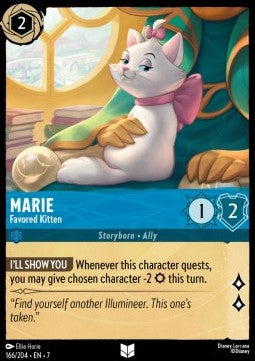 Marie - Favored Kitten - Archazia's Island (Uncommon) [7ARI-166]