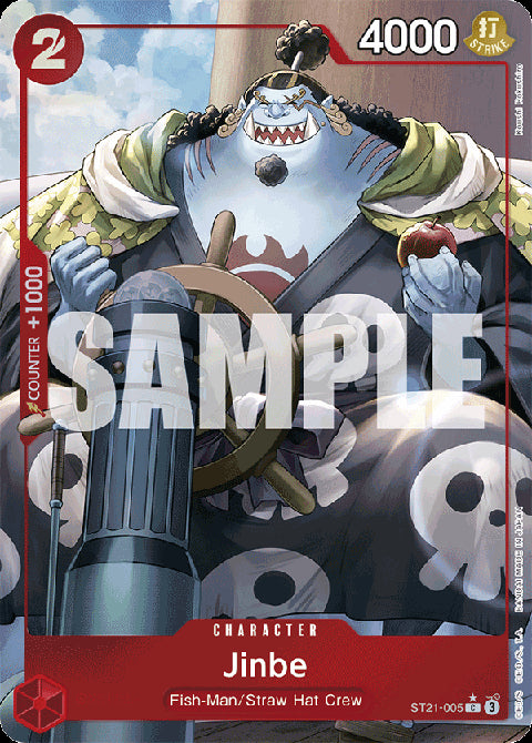 Jinbe (ST21-005) (V.2) - Starter Deck: EX Gear 5 (Alternate Art) [ST-21-005]