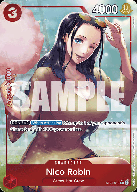 Nico Robin (ST21-010) (V.2) - Starter Deck: EX Gear 5 (Alternate Art) [ST-21-010]