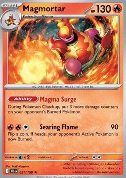 Magmortar - Journey Together (Rare) [JTG-021]