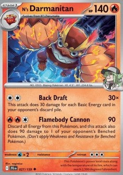 N's Darmanitan - Journey Together (Uncommon) [JTG-027]