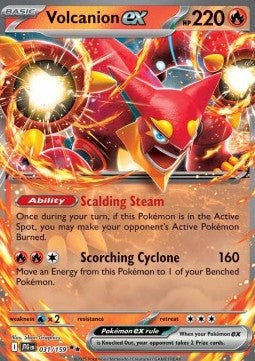 Volcanion ex - Journey Together (Double Rare) [JTG-031]