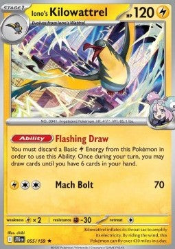 Iono's Kilowattrel - Journey Together (Rare) [JTG-055]