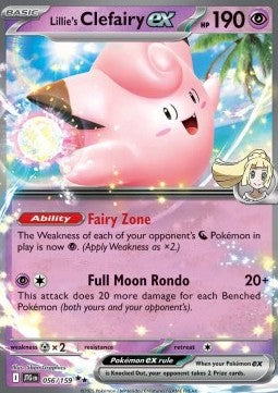 Lillie's Clefairy ex - Journey Together (Double Rare) [JTG-056]