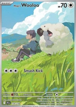 Hop's Wooloo - Journey Together (Illustration Rare) [JTG-170]