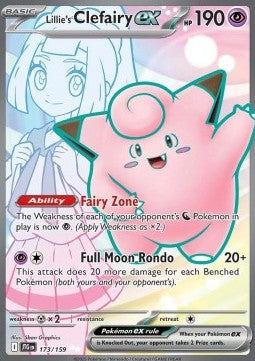 Lillie's Clefairy ex - Journey Together (Ultra Rare) [JTG-173]